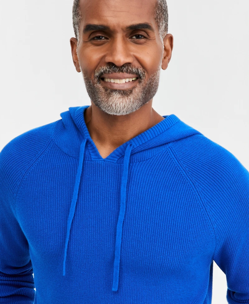 Club Room Men's Sweater Hoodie, Macy's Exclusive