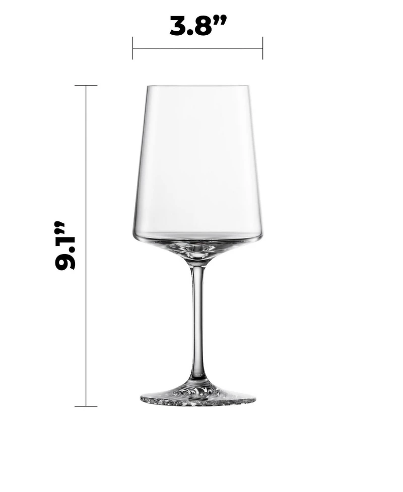 Zwiesel Glas Echo All Purpose Wine Glasses, Set of 4