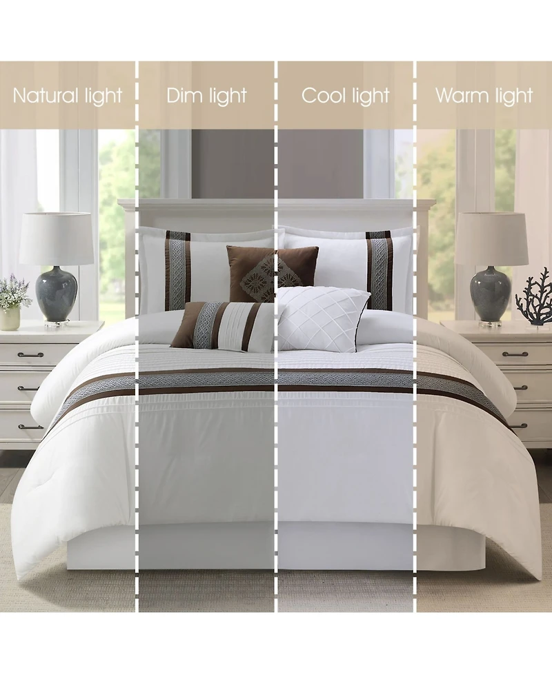 Stratford Park Durango Stripes 7-Pc. Comforter Set