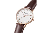 Victoria Hyde London Minimalist Leather strap Watch Classic Timepiece for Men