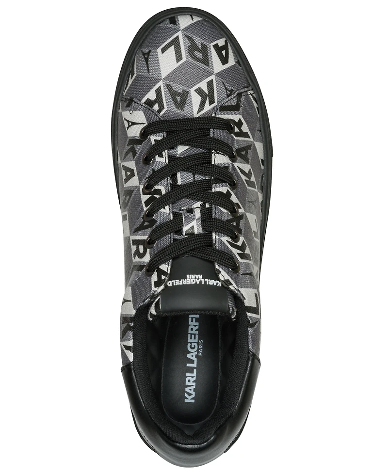 Karl Lagerfeld Men's Michel Logo Lace-Up Sneakers