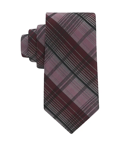 Calvin Klein Men's Priscille Plaid Tie