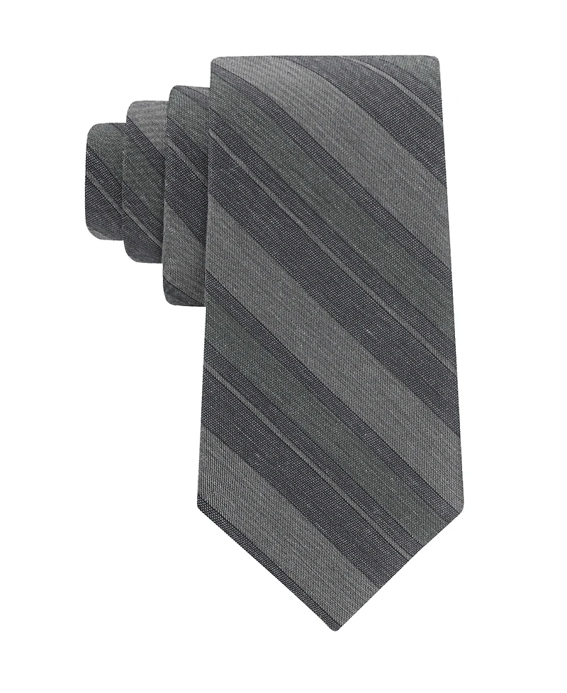 Calvin Klein Men's Flavie Stripe Tie