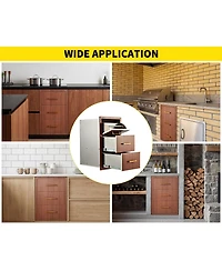 gaomon Outdoor Stainless Steel Kitchen Drawers for Kitchen Island, Patio Grill Station