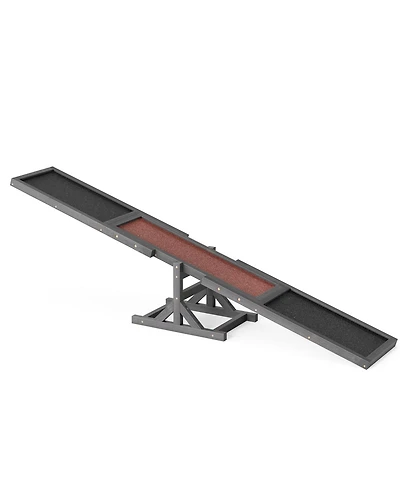 Cozito Wooden Dog Agility Seesaw Outdoor Obstacle Course Toy