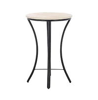 Safavieh Saxony Travertine Side Table