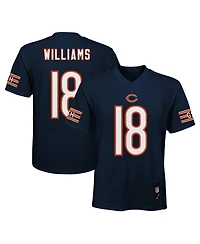 Outerstuff Big Boys and Girls Caleb Williams Navy Chicago Bears Replica Player Jersey