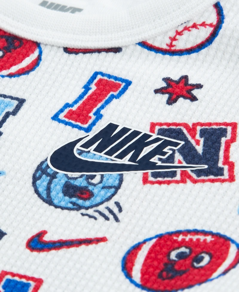 Nike Baby Boys' Allover Print Bodysuit and Pants