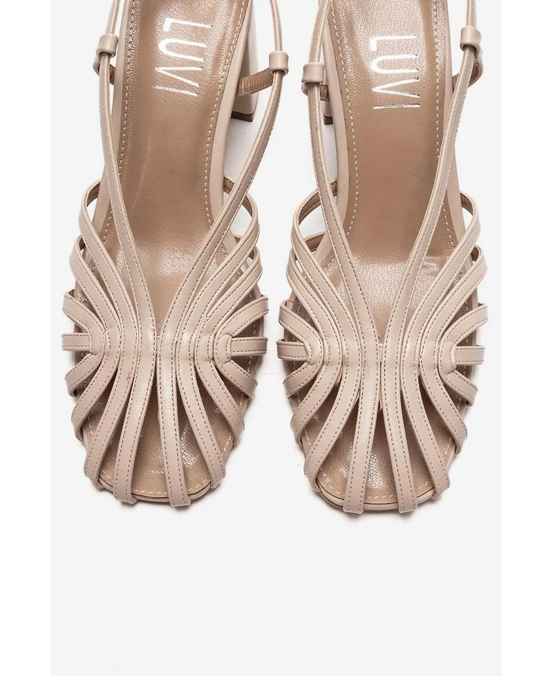 Prologue Shoes Women's Wilda Block Heel Sandal