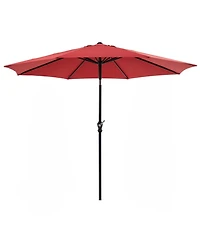 Yiortwo 10 Ft Patio Umbrella Market Umbrella with Tilt Crank Uv Protection