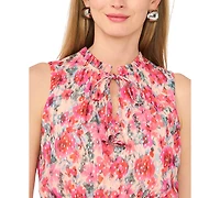 Sam & Jess Women's Sleeveless V-Neck Tiered Dress