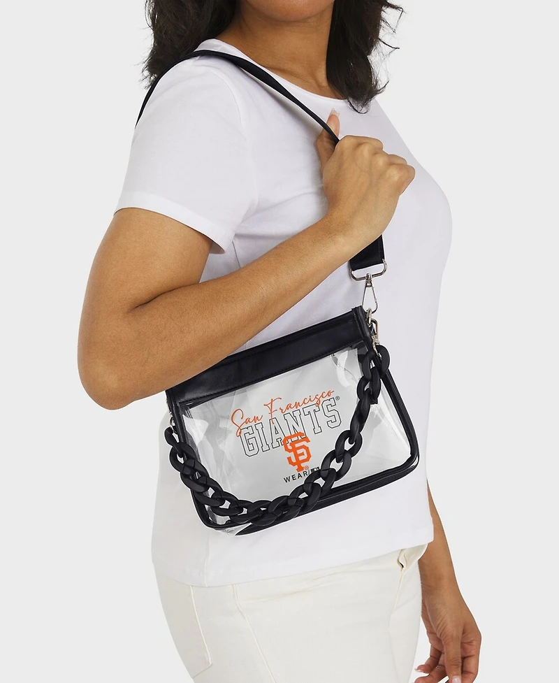 Wear by Erin Andrews San Francisco Giants Plastic Chain Mini Crossbody Bag