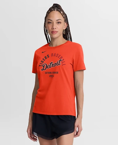 Nike Women's Orange Detroit Tigers Alternate Fashion T-Shirt