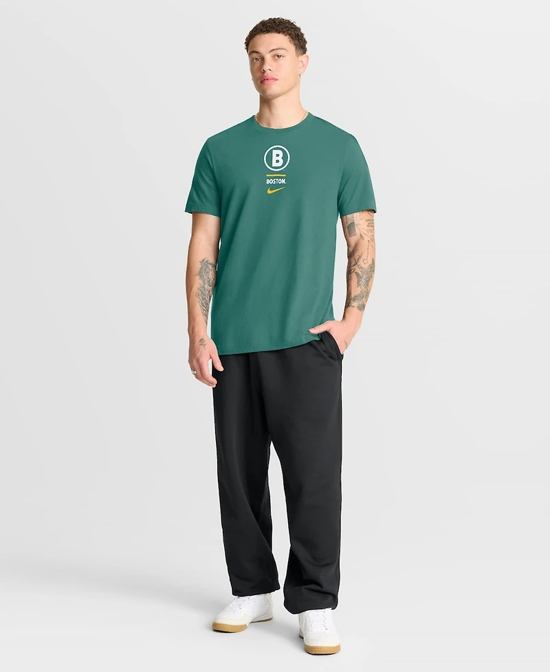 Nike Men's Green Boston Red Sox City Connect 2-Hit T-Shirt