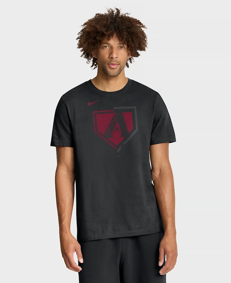 Nike Men's Black Arizona Diamondbacks Icon T-Shirt