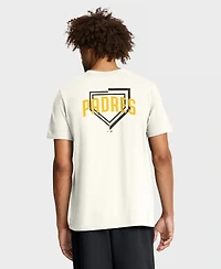 Nike Men's Cream San Diego Padres Primetime 2-Hit T-Shirt