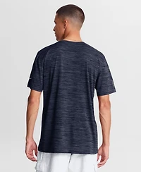 Nike Men's Navy New England Patriots Sideline Double Covered Dri-fit Velocity T-Shirt