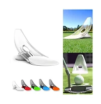 Hikeen Pressure Putt Trainer Foldable Golf Putting Training Aid Tool For Indoor And Outdoor Practice Office Home Carpet