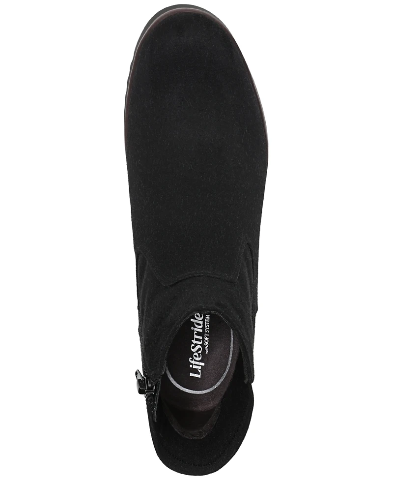 LifeStride Women's Zionne Zip Short Booties