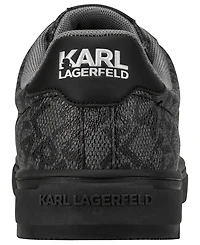 Karl Lagerfeld Paris Men's Fabien All-Over Logo Lace-Up Sneakers