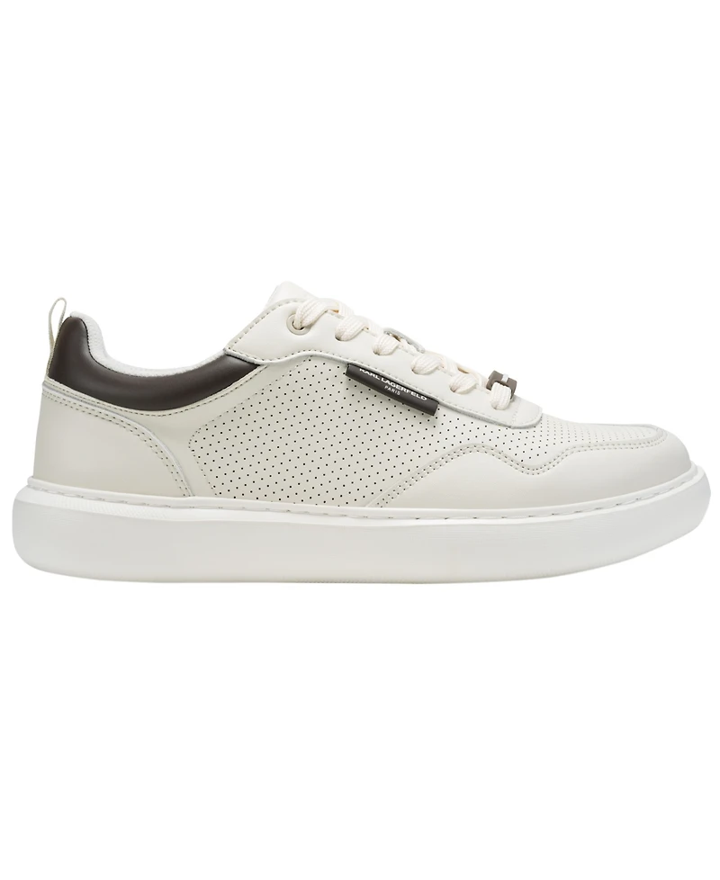 Karl Lagerfeld Men's Pharaon Perforated Lace-Up Sneakers