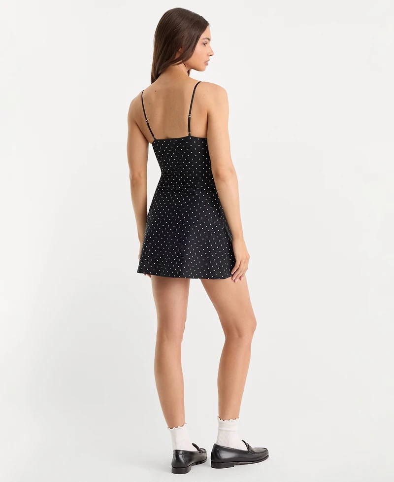 Good American Women's Nylon-Blend Cami Mini Dress