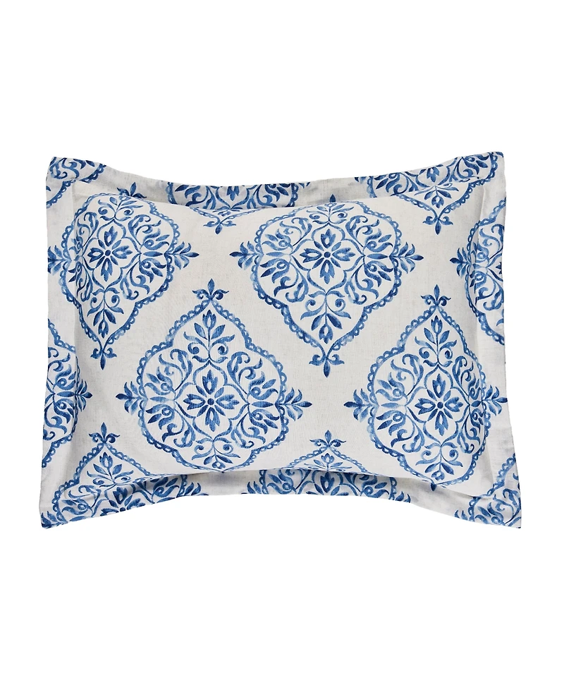 Anne Klein Louisa Rayon Blend 5-Piece Comforter Set, Full/Queen