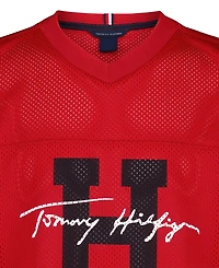 Tommy Hilfiger Boys' 8-20 Logo Mesh Jersey T-Shirt