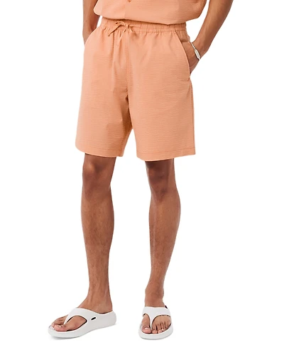 Lacoste Men's Seersucker Relaxed-Fit Shorts