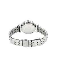 Porsamo Bleu Women's Emma Stainless Steel Silver Tone Sunray Dial Watch 1141AEMS