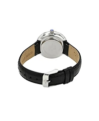 Porsamo Bleu Women's Monroe Genuine Leather Silver Tone and Watch 1491AMOL