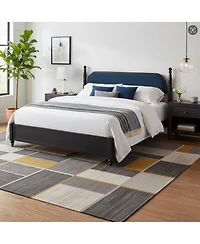 Streamdale Furniture Solid Wood Platform Bed Frame
