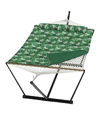 gaomon 450 Lbs Capacity, 2 Person Outdoor Hammock for Patio, Backyard, Garden, Beach, With Leaves Pattern