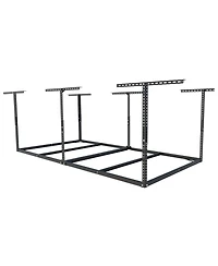 Fleximounts 4x8 Overhead Garage Storage Rack without Decking, Lite Series