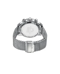 Porsamo Bleu Men's Brandon Stainless Steel Bracelet Watch 1011ABRS