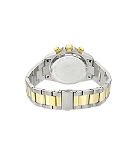 Preston Stainless Steel Two Tone & Ice Blue Men's Watch 1036CPRS