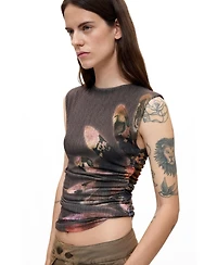 Desigual Women's Sleeveless Knit T-shirt