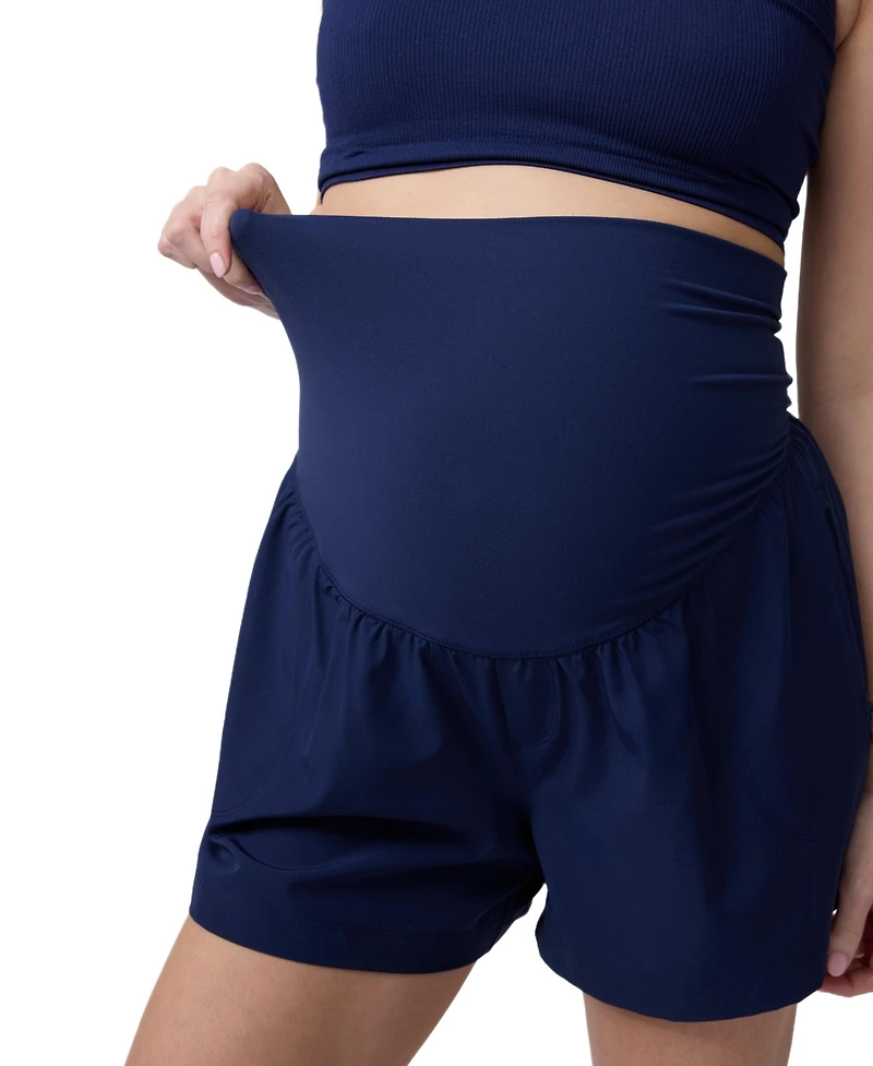 Ingrid + Isabel Maternity Athletic Woven Short