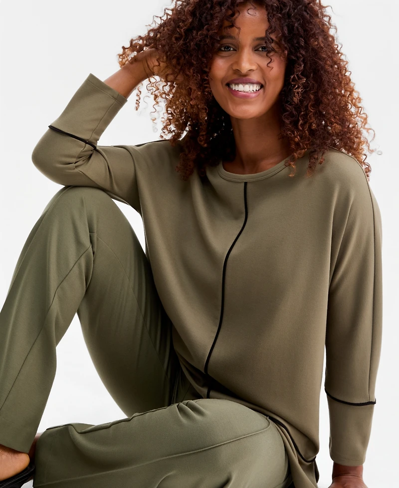 Jones New York Women's Crewneck Tunic