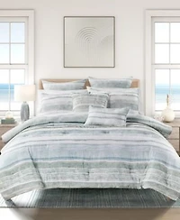 Salt Life Surf Stripe Comforter Sets