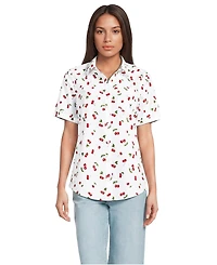 Lands' End Women's Wrinkle Free No Iron Shirt