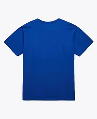 Mitchell & Ness Men's and Women's Royal Dallas Mavericks Hardwood Classics Arch T-Shirt