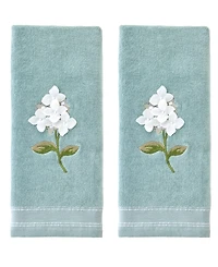 Skl Home Farm Hydrangea Curved 2-Piece Hand Towel Set