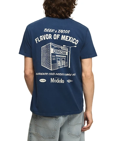 Lucky Brand Men's Modelo Cerveceria Graphic T-Shirt