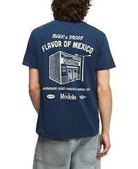 Lucky Brand Men's Modelo Cerveceria Graphic T-Shirt