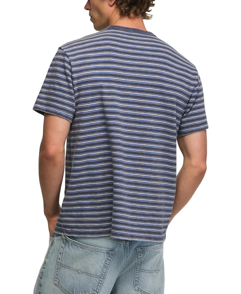 Lucky Brand Men's Weekend Jersey Relaxed Crewneck T-Shirt