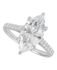 Arabella White Cubic Zirconia Ring (7-1/3 ct. t.w.) in Sterling Silver Rhodium