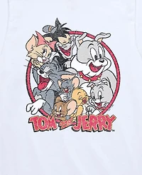 Tom & Jerry Boys' 8-20 Laughing Friends Short-Sleeve Graphic T-Shirt