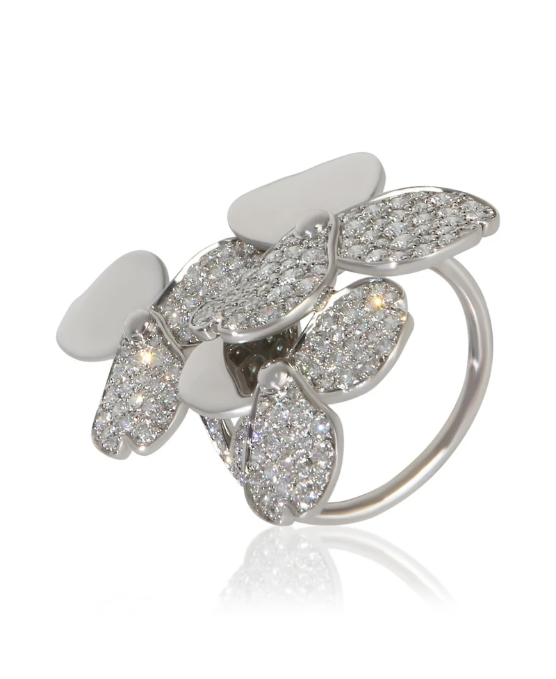Pre-Owned Tiffany & Co Platinum Diamond Paper Flowers Ring