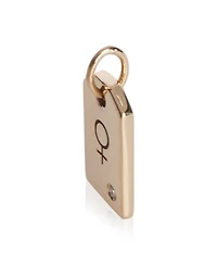 Pre-Owned Tiffany & Co Rose Gold Diamond Mini Tag Pendant